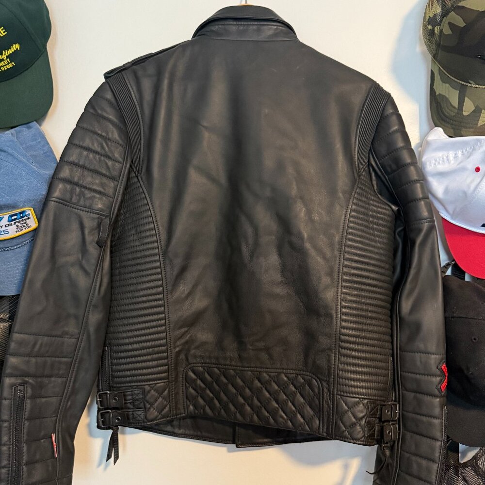 Boda Skins Men's Leather Jacket (New Without Tags) - Picture 10 of 11